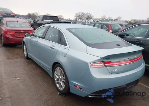 2014 Lincoln Mkz Hybrid из США, поврежденный, VIN 3LN6L2LU2ER832261